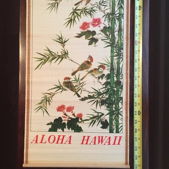 Hawaiian Wooden Scroll - Picture 3 of 8
